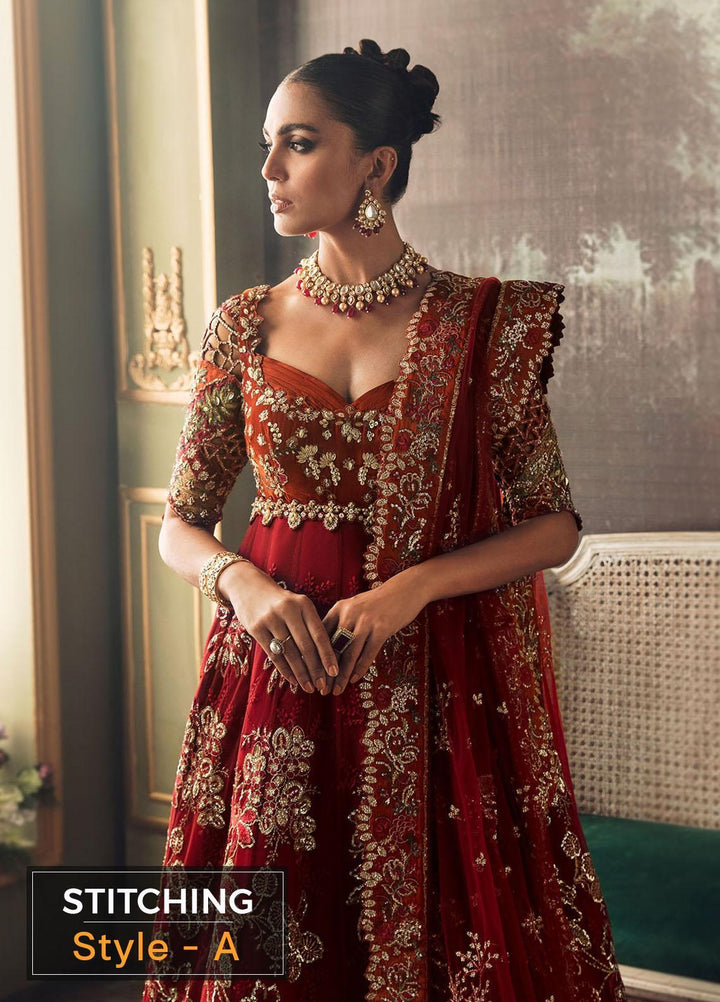 Claire De Lune by Republic WomensWear Embroidered  Suits Unstitched 3 Piece RW22CL FU-06 - Luxury Collection