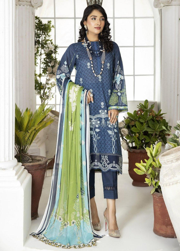 Classica By Safwa Embroidered Lawn Suits Unstitched 3 Piece SW23C SCE-01 - Summer Collection