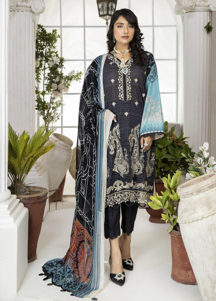 Classica By Safwa Embroidered Lawn Suits Unstitched 3 Piece SW23C SCE-05 - Summer Collection