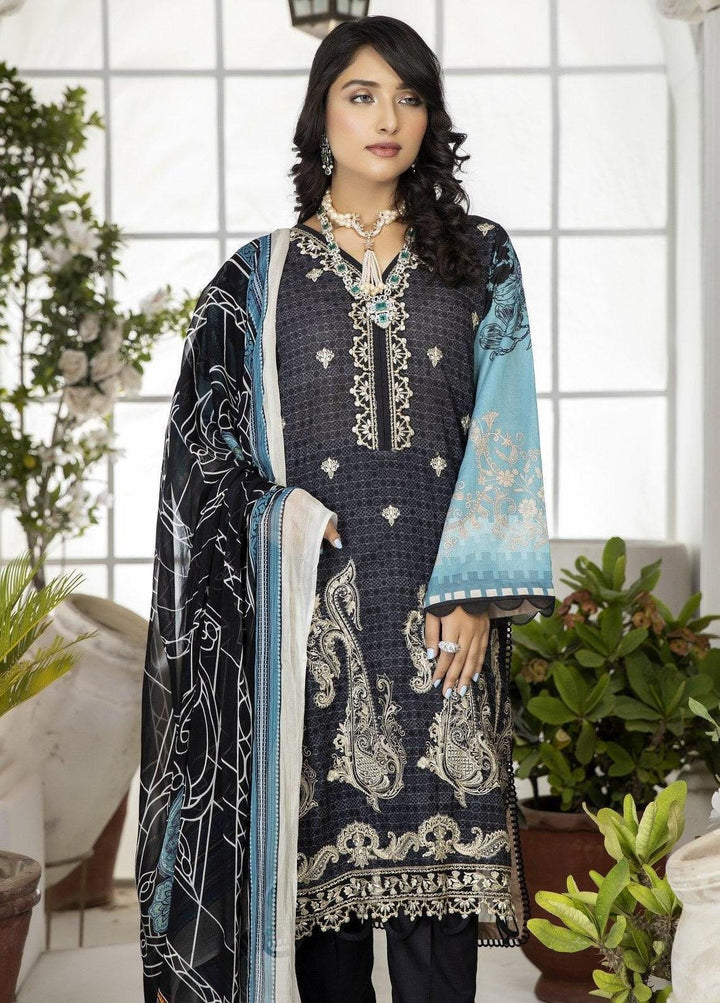 Classica By Safwa Embroidered Lawn Suits Unstitched 3 Piece SW23C SCE-05 - Summer Collection