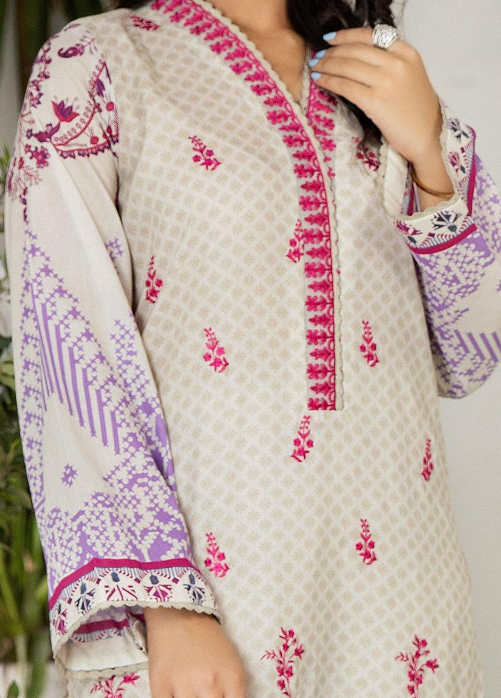 Classica By Safwa Embroidered Lawn Suits Unstitched 3 Piece SW23C SCE-06 - Summer Collection
