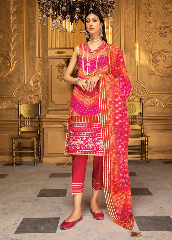 Coco by Al Zohaib Printed Lawn Suits Unstitched 3 Piece AZ21-PC2 02 - Summer Collection