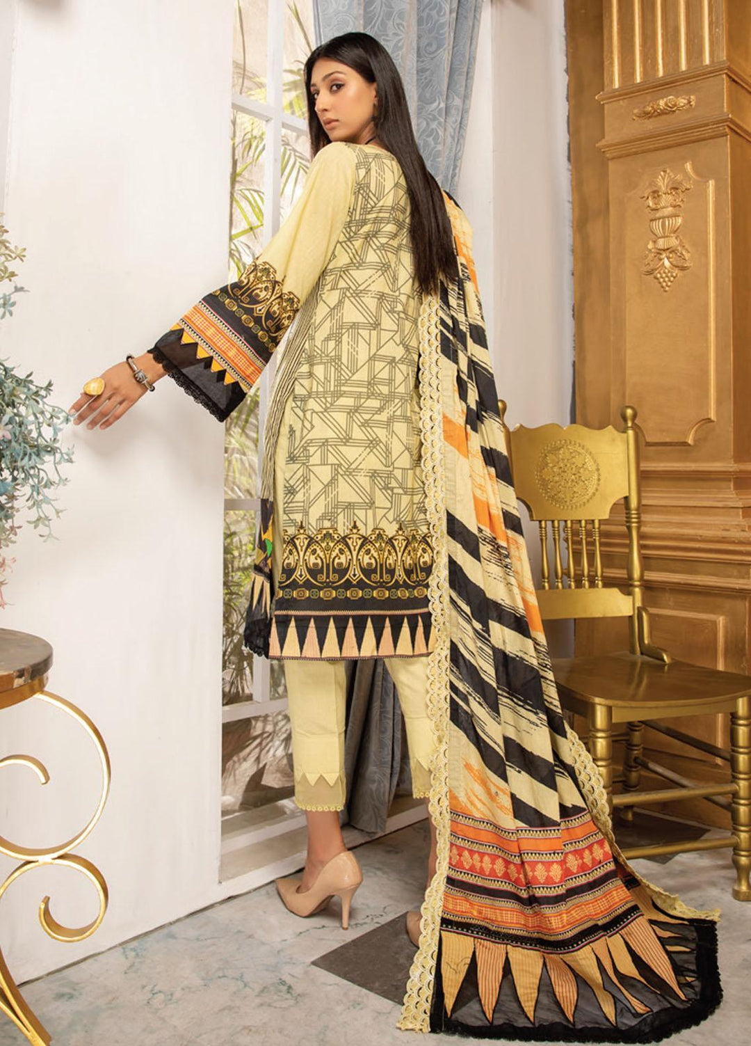 Coco by Al Zohaib Printed Lawn Suits Unstitched 3 Piece AZ21-PC2 08 - Summer Collection