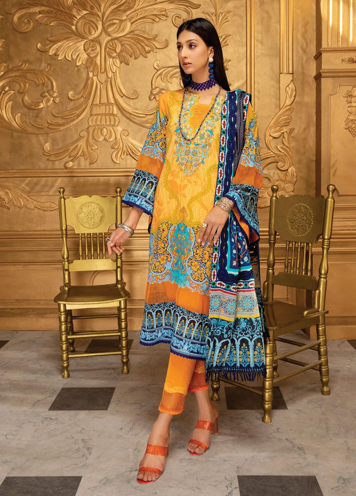 Coco by Al Zohaib Printed Lawn Suits Unstitched 3 Piece AZ21-PC2 10 - Summer Collection