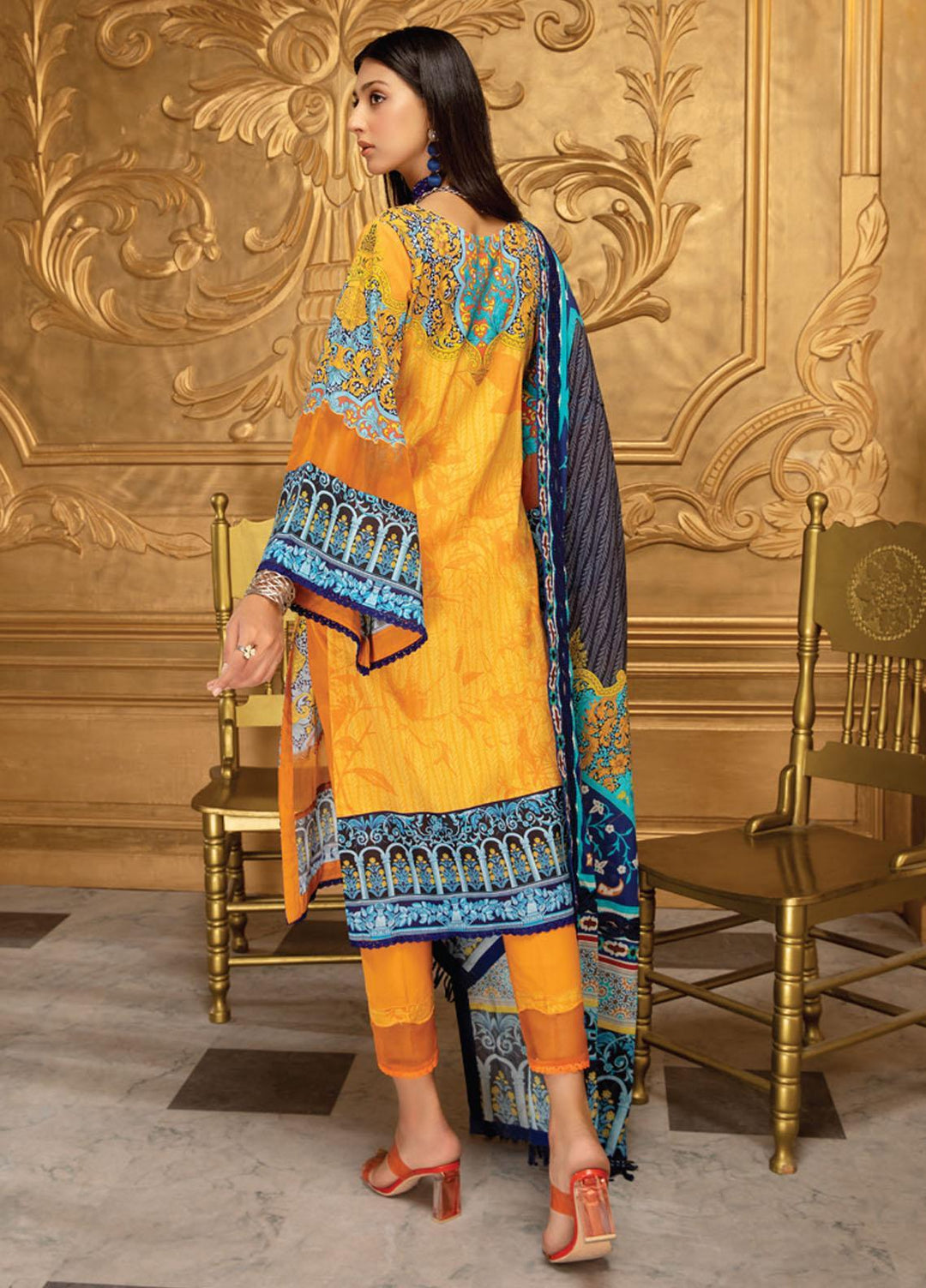 Coco by Al Zohaib Printed Lawn Suits Unstitched 3 Piece AZ21-PC2 10 - Summer Collection