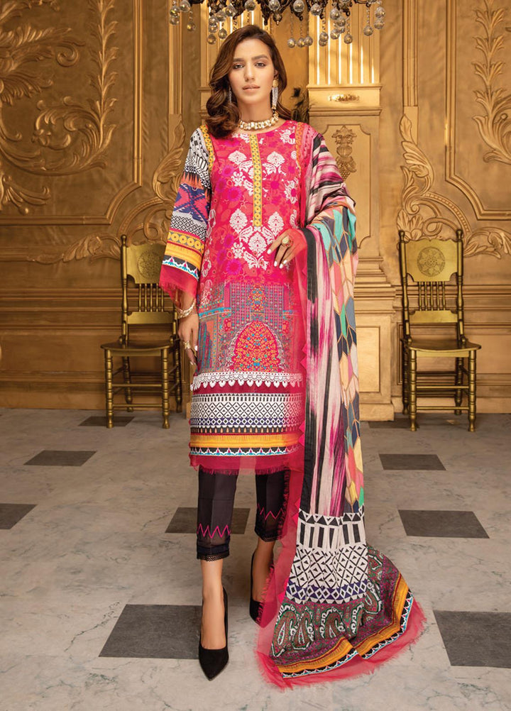 Coco by Al Zohaib Printed Lawn Suits Unstitched 3 Piece AZ21-PC2 11 - Summer Collection