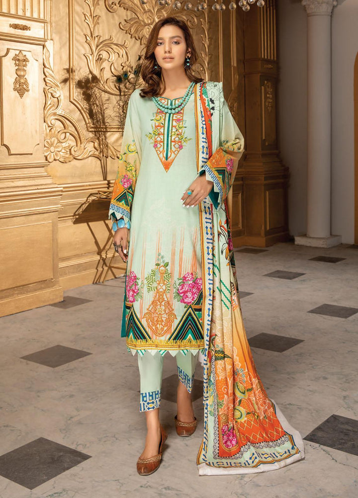 Coco by Al Zohaib Printed Lawn Suits Unstitched 3 Piece AZ21-PC2 17 - Summer Collection