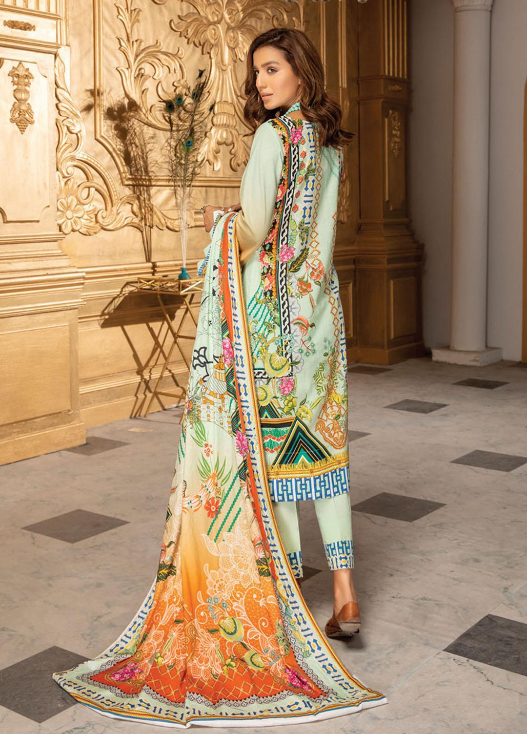 Coco by Al Zohaib Printed Lawn Suits Unstitched 3 Piece AZ21-PC2 17 - Summer Collection