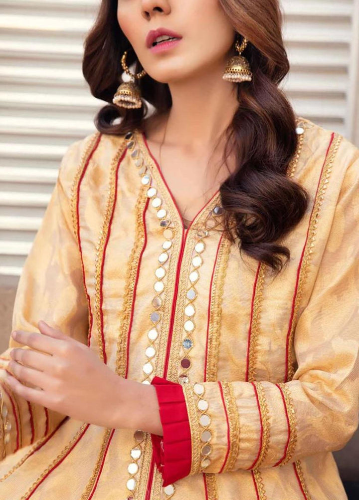 Combinations Luxury Pret  Khaadi net 3 Piece Dress CBN22LP Wild Flower CWC - 221007