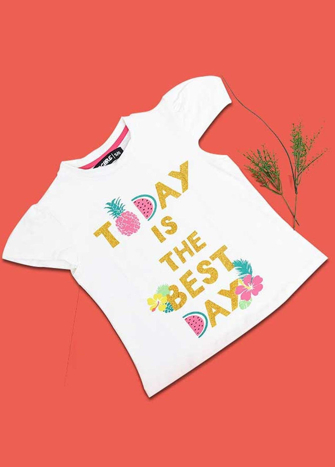 Ochre Top for Girls - Cotton Stretch Jersey Top OGK-35