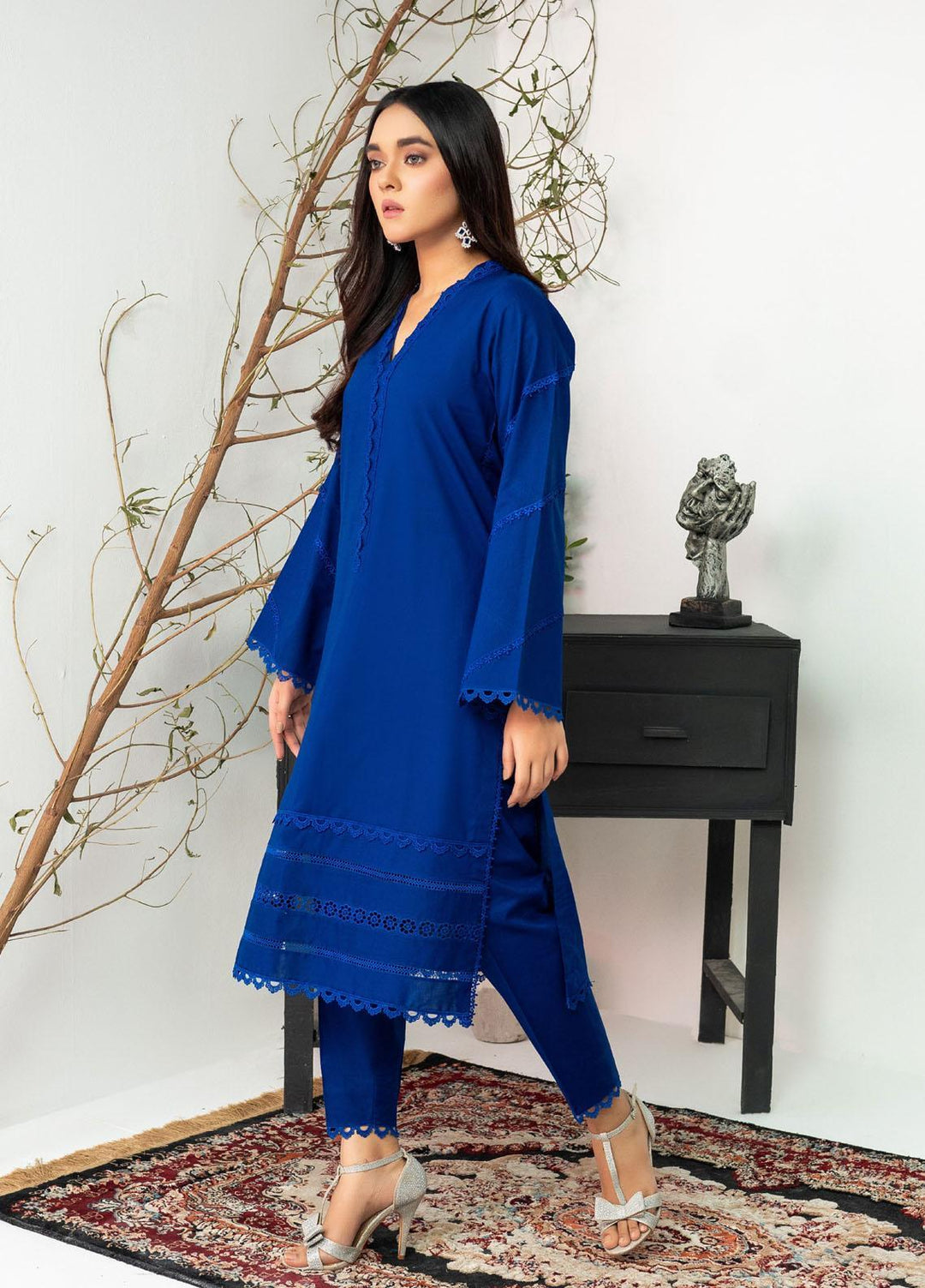 Cozy Apparels Casual Pret Cotton 2 Piece Suit CA22SV-3 ISHMAL