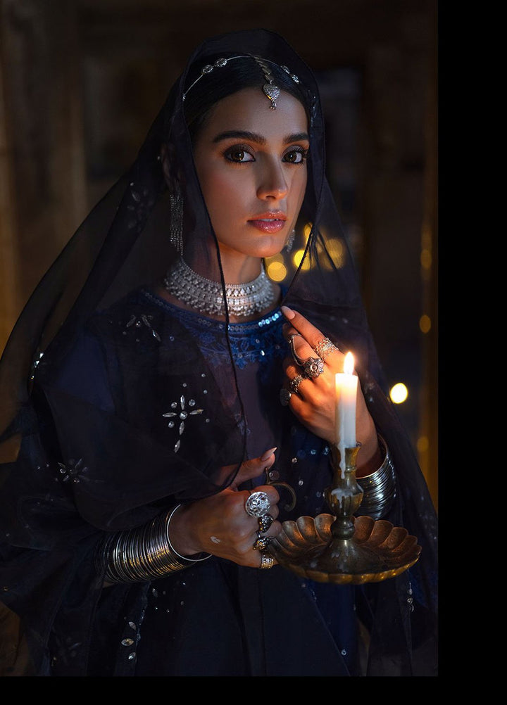 Cross Stitch Print N Embroidery Lawn Suits Unstitched 3 Piece CS25EL Star Gaze - Summer Collection