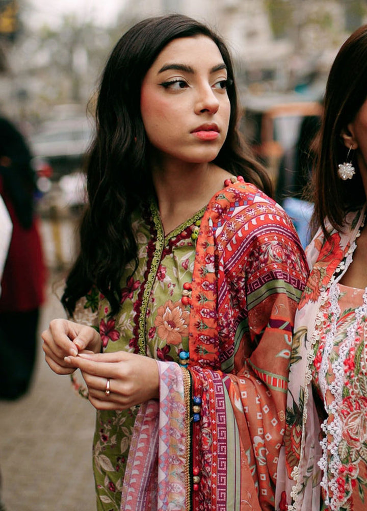 Mehr by Sahane Embroidered Lawn Suits Unstitched 3 Piece SNE24M CT-9003 Enchanted Gleam - Spring Summer Collection