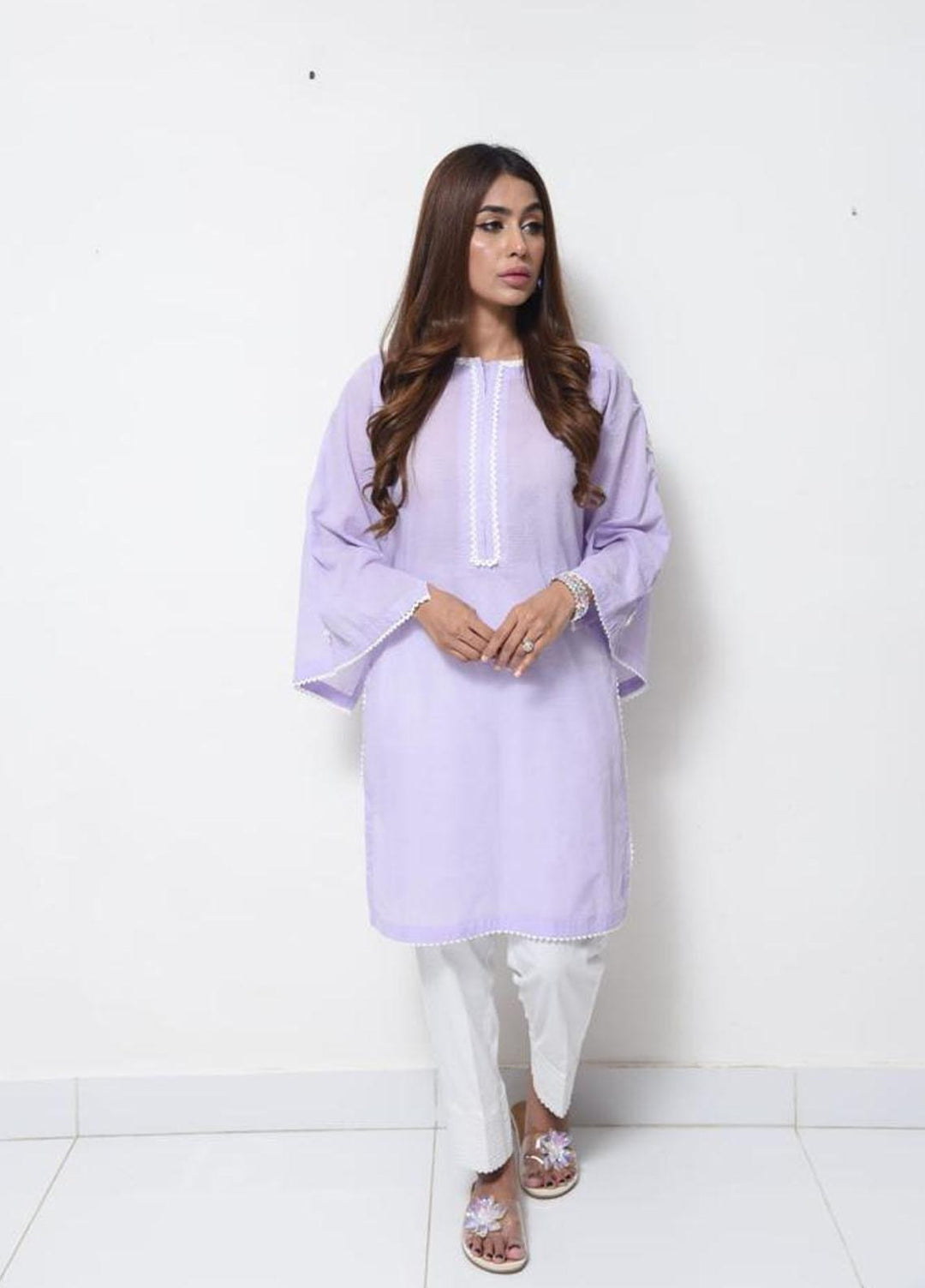 Cyanic Casual Pret  Lawn Shirt CYN23CP Lavender