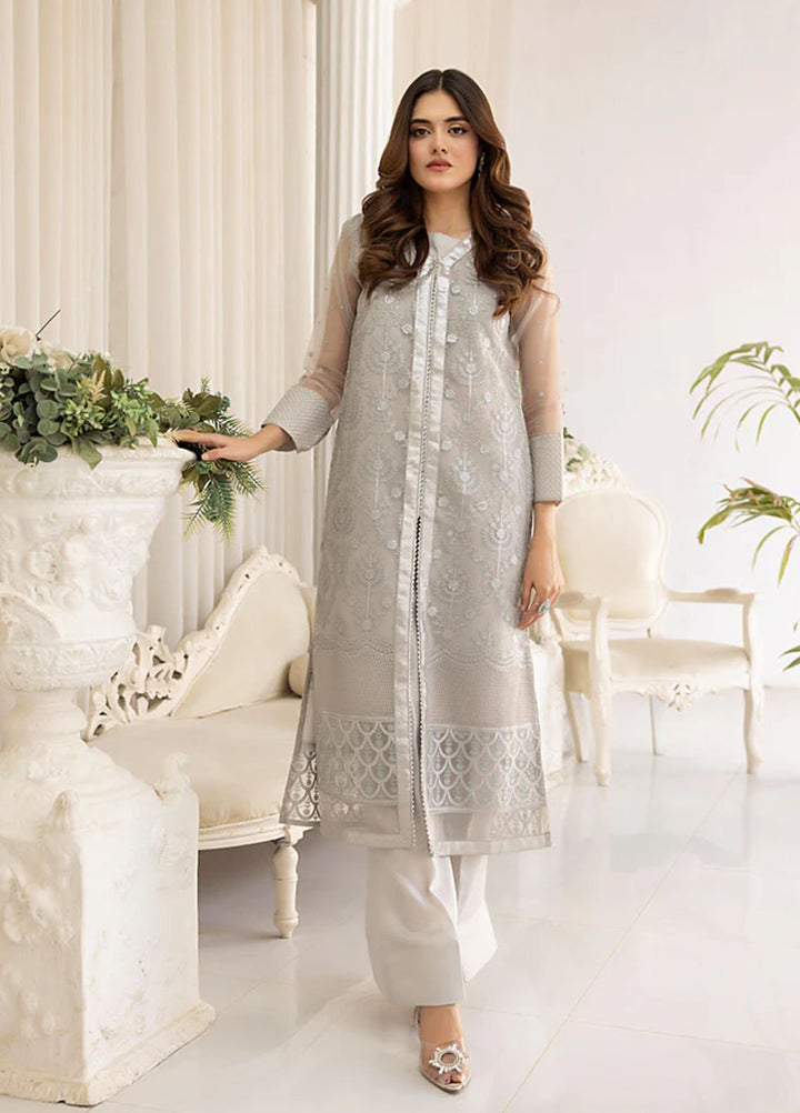 Cyanic Pret Embroidered Organza 2 Piece Suit Luna