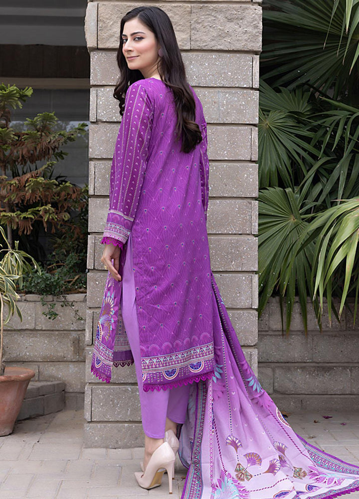 Salina By Regalia Textiles Printed Cotton Suits Unstitched 3 Piece RGT23SMS D-03 - Mid Summer Collection