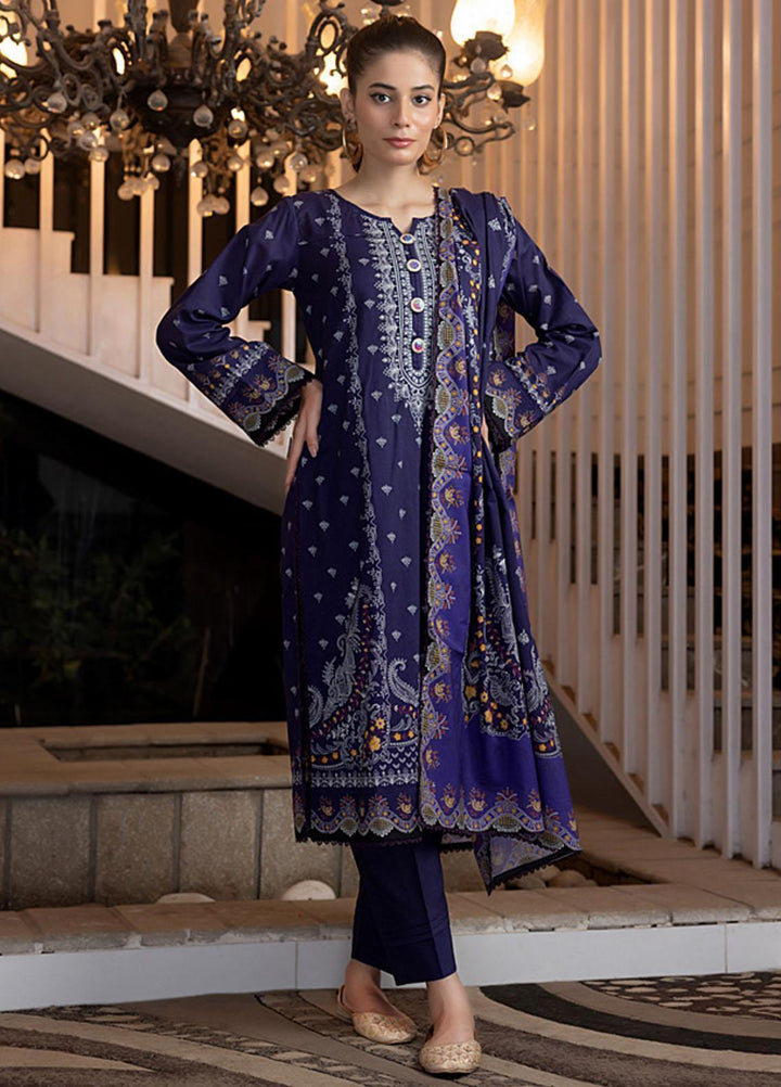 Salina By Regalia Textiles Printed Cotton Suits Unstitched 3 Piece RGT23SMS D-05 - Mid Summer Collection