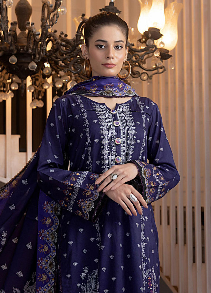 Salina By Regalia Textiles Printed Cotton Suits Unstitched 3 Piece RGT23SMS D-05 - Mid Summer Collection