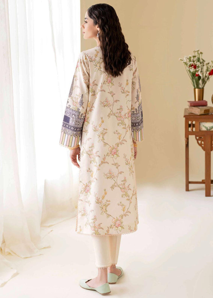 Daffodils By Seran Embroidered Lawn Suits Unstitched 2 Piece SRN23D 10 Lily - Summer Collection
