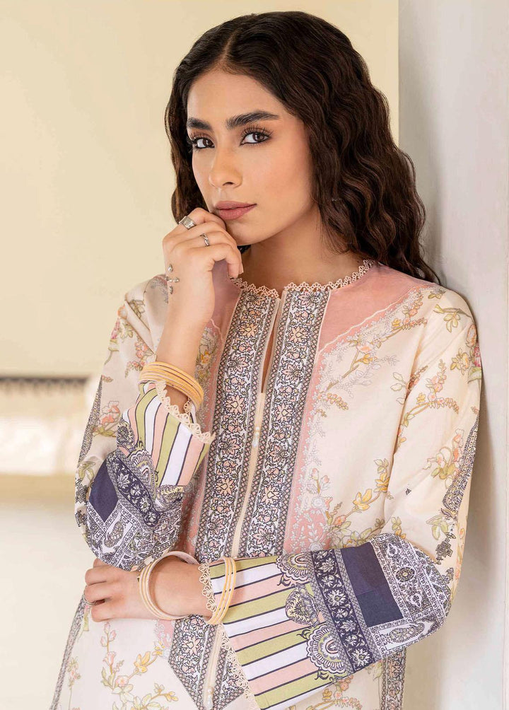 Daffodils By Seran Embroidered Lawn Suits Unstitched 2 Piece SRN23D 10 Lily - Summer Collection