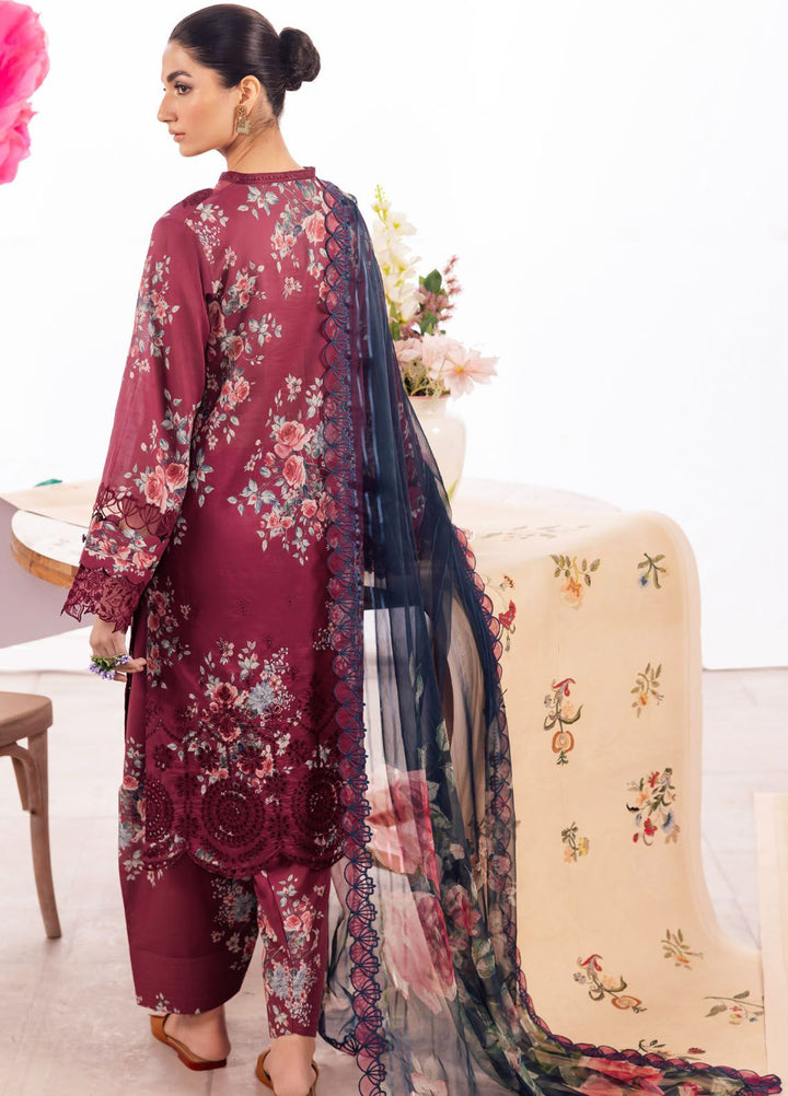Dahlia by Iznik Embroidered Lawn Suits Unstitched 3 Piece IZ24D DL-11 Solistice - Summer Collection