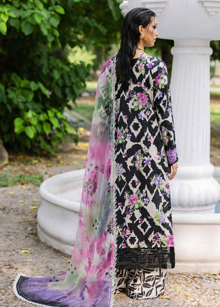 Daily Delights by Nureh Chikankari Lawn Suits Unstitched 3 Piece NU25DC DD-05 - Summer Collection