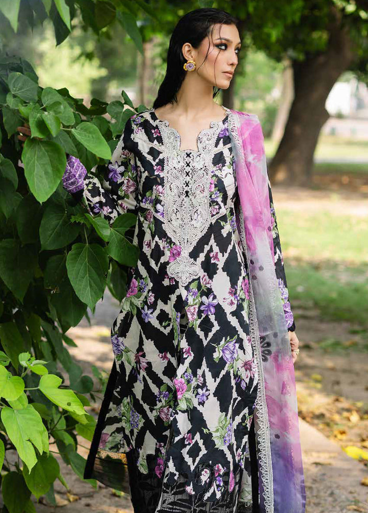 Daily Delights by Nureh Chikankari Lawn Suits Unstitched 3 Piece NU25DC DD-05 - Summer Collection