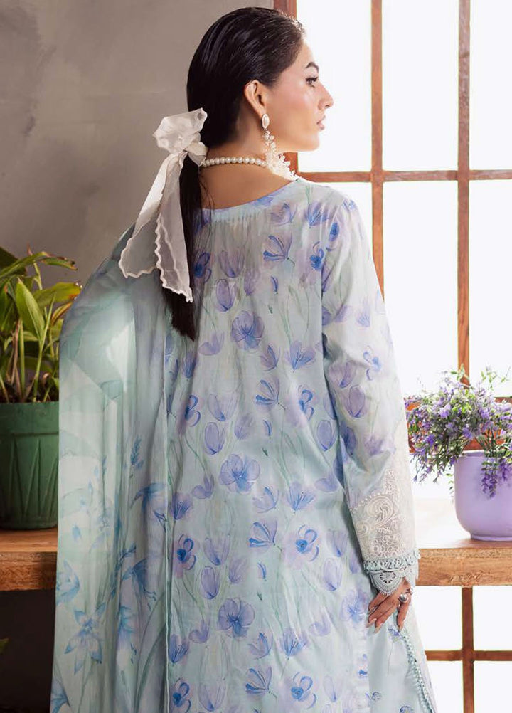 Daily Delights by Nureh Embroidered Lawn Suits Unstitched 3 Piece NU25DS DD-13 - Summer Collection