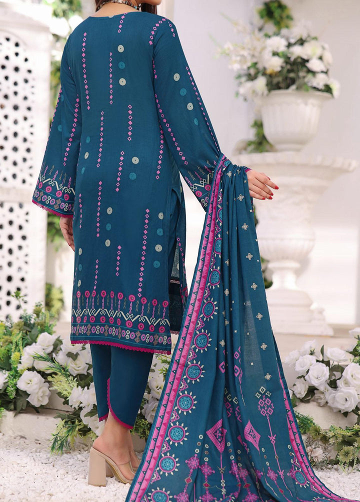 Daman By VS Textiles Printed Lawn Suits Unstitched 3 Piece VS23-D3 806-A - Summer Collection