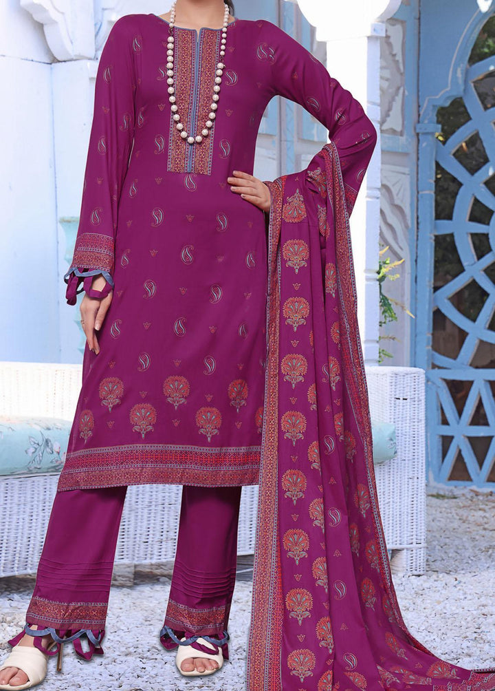 Daman By VS Textiles Printed Lawn Suits Unstitched 3 Piece VS23-D3 807-A - Summer Collection