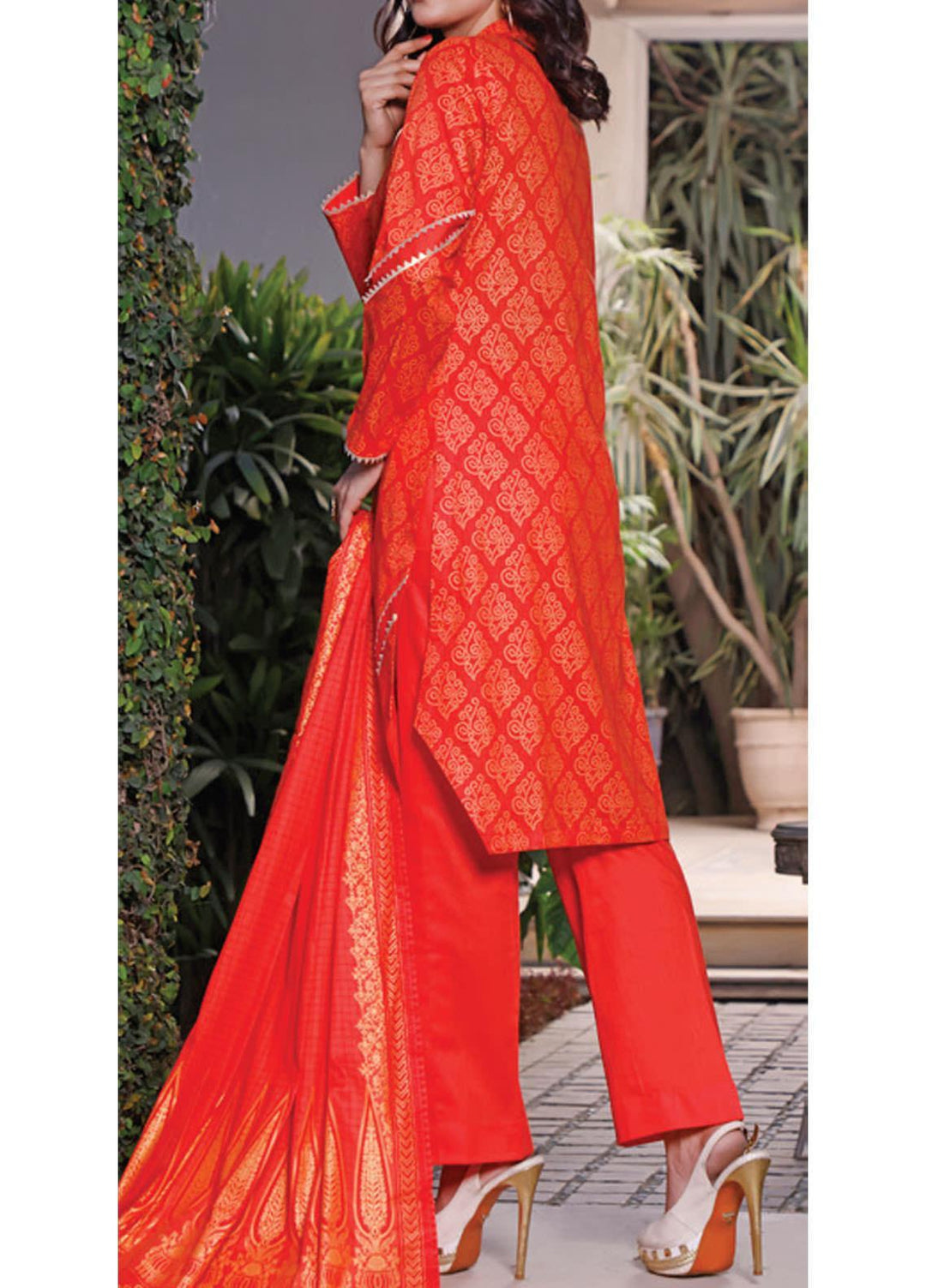 Daman by VS Textiles Printed Lawn Suits Unstitched 3 Piece VS21DL-3 1330C - Summer Collection