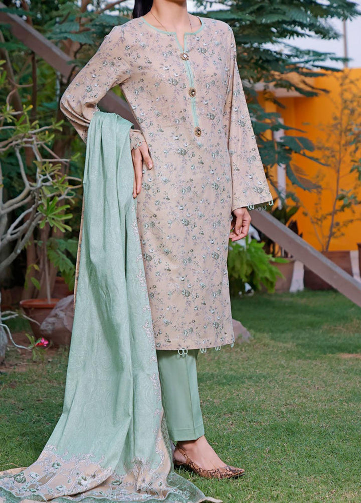 Daman By VS Textiles Printed Lawn Suits Unstitched 3 Piece VS22D 1514 - Summer Collection