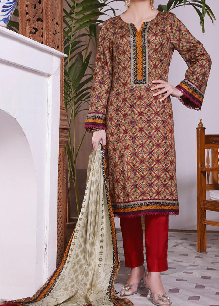 Daman By VS Textiles Printed Lawn Suits Unstitched 3 Piece VS22-D2 1503-B - Summer Collection