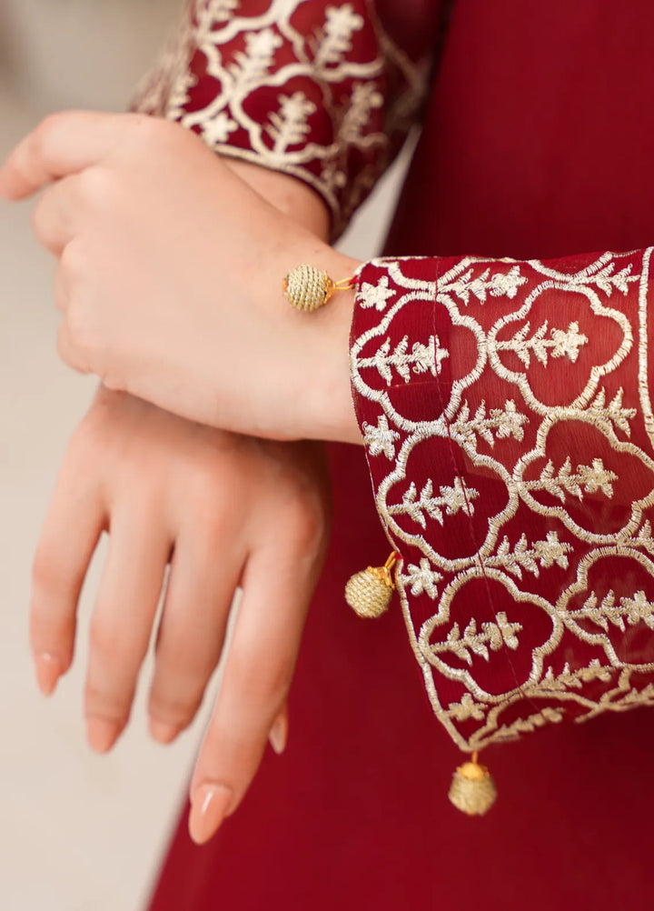 Damask Clothing Pret Embroidered Chiffon 3 Piece Suit Morni