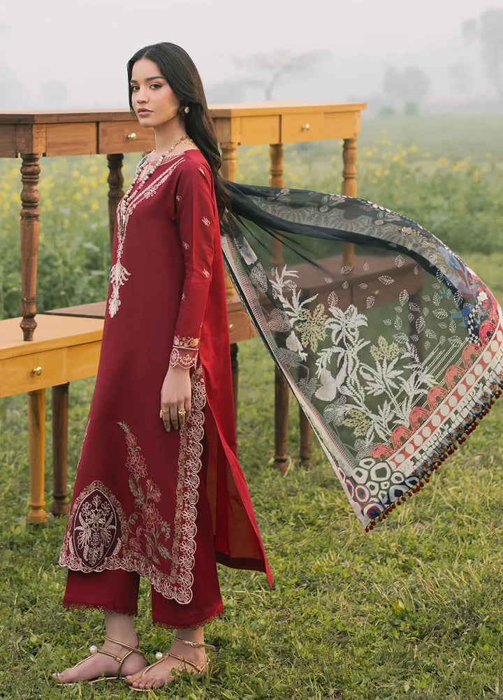Dareen by Izel Embroidered Lawn Suits Unstitched 3 Piece IZL25DL Zeest - Summer Collection