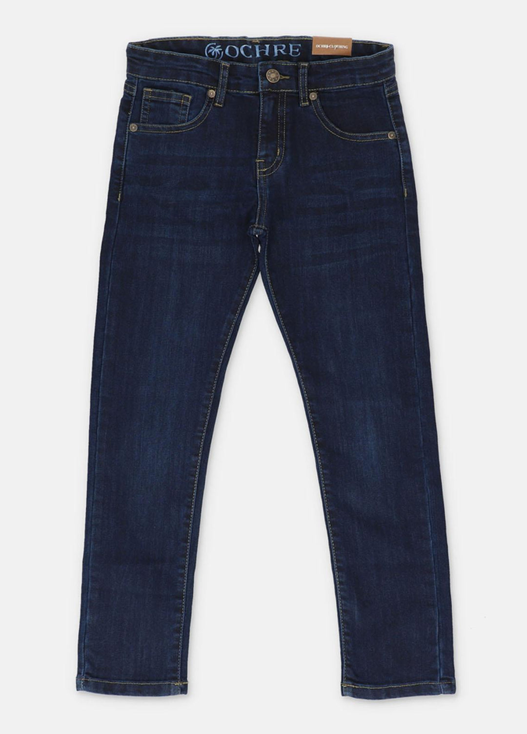Ochre Jeans for Boys - Dark Blue Jeans