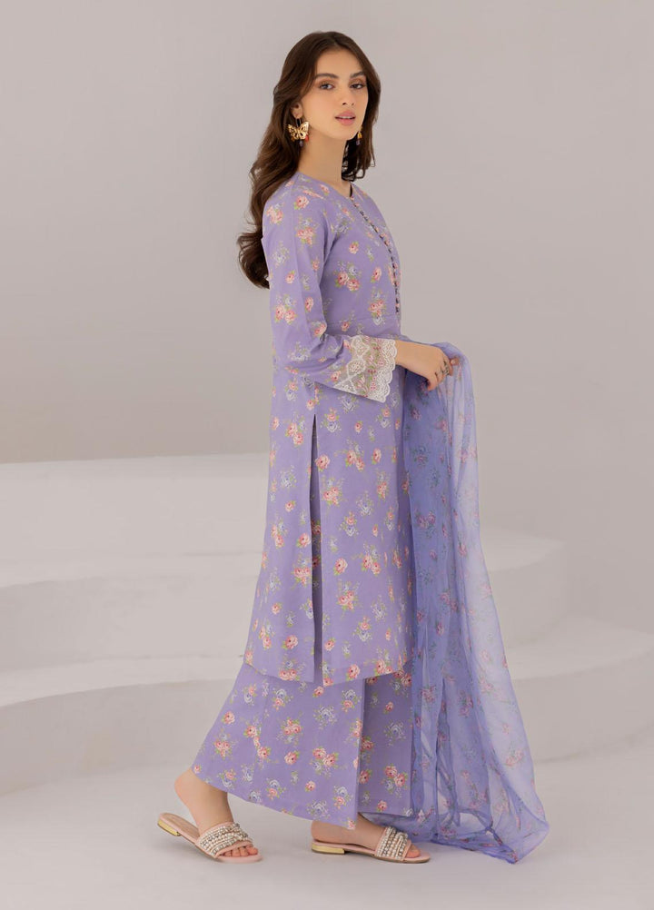 Esra Fashion Pret Embrodered Cambric 3 Piece Suit DT-23-03