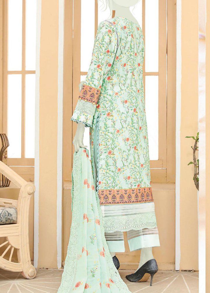 Dastaan by Humdum Embroidered Lawn Suits Unstitched 3 Piece HD22DL D8 - Summer Collection