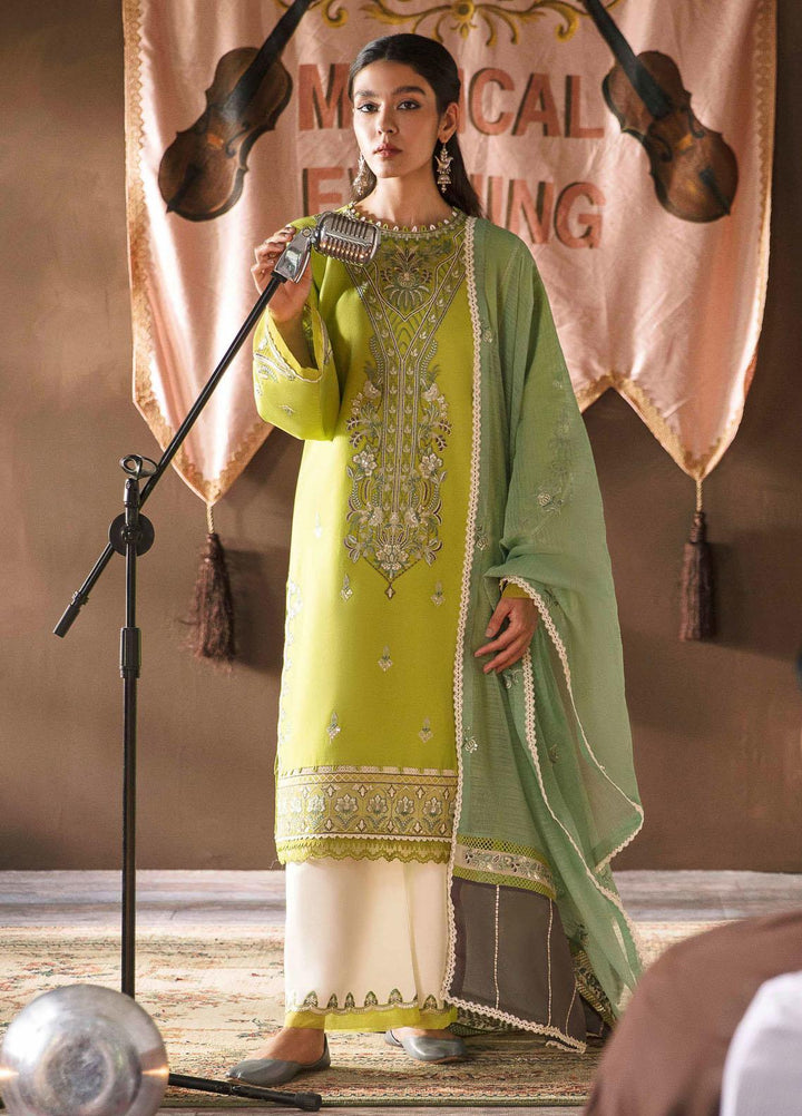 Dastaan By Seran Embroidered Lawn Suits Unstitched 3 Piece SRN23DA D-01 Zara - Festive Collection