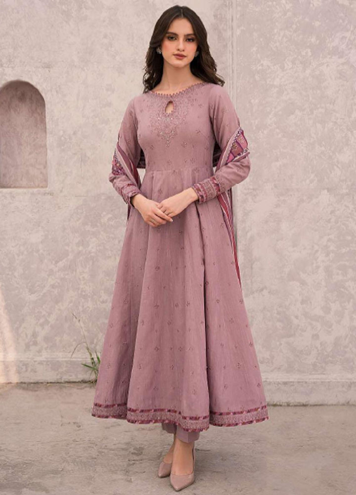 Dastak By Jazmin Embroidered Khaddar Suits Unstitched 3 Piece JZ23DK D-01 Nazaha - Winter Collection