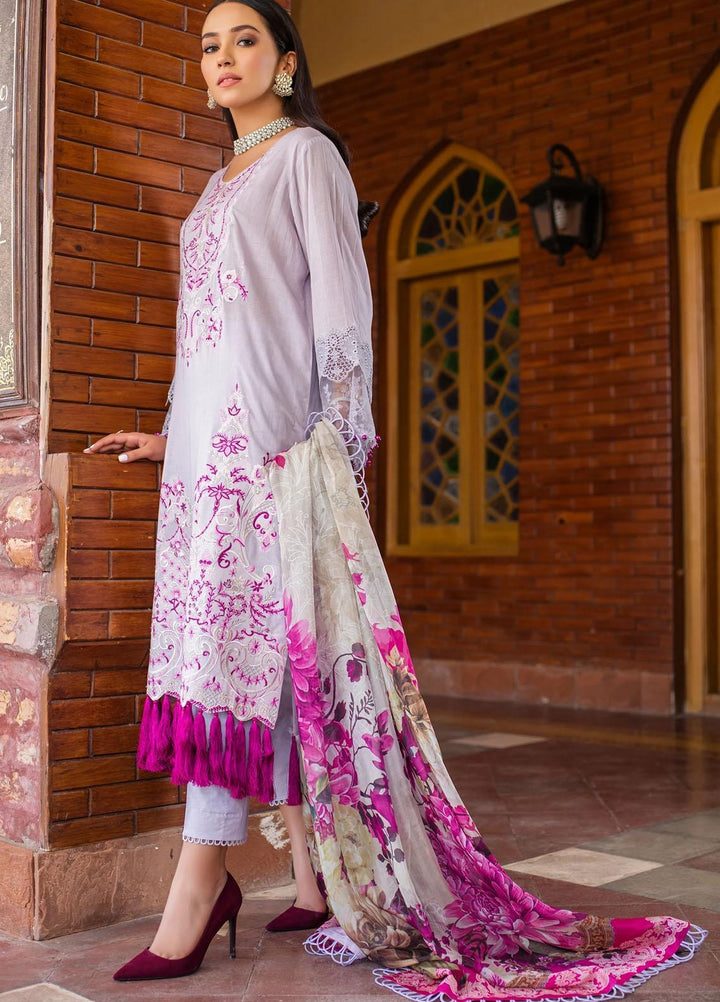 Dastak by Afsaneh Embroidered Silk Suits Unstitched 3 Piece AFH21D Jodha A - Summer Collection