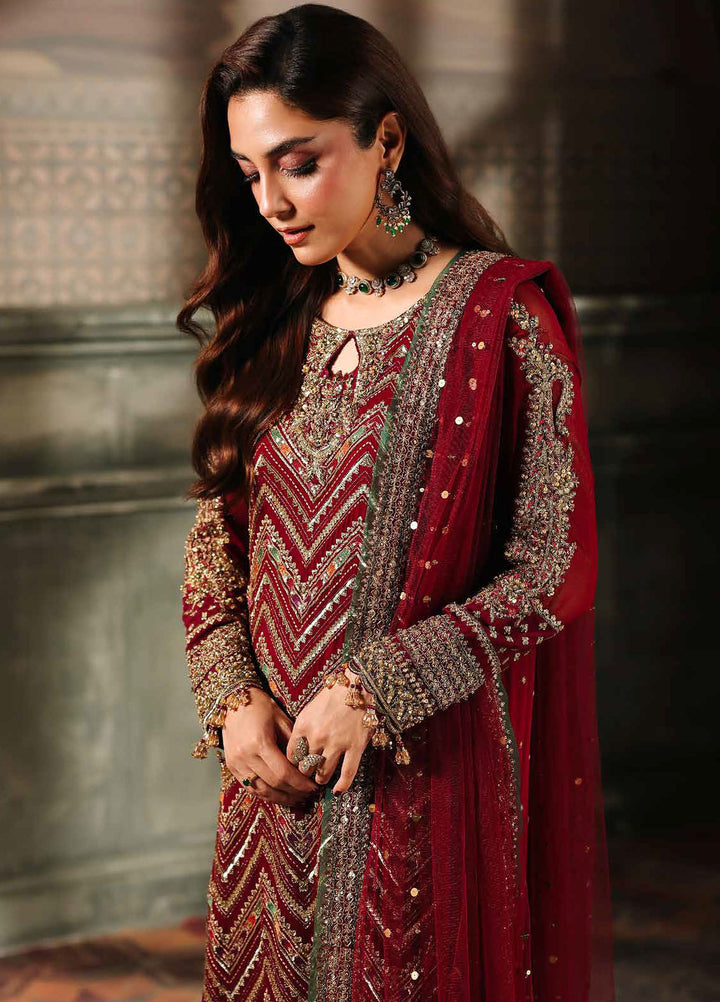 Dastan E Jashan by Charizma Embroidered Chiffon Suits Unstitched 4 Piece CRZ25DF DJW5-03 - Formals Collection