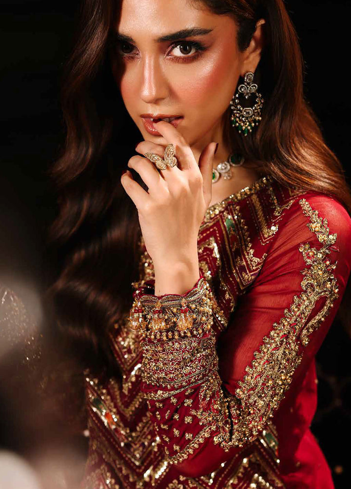 Dastan E Jashan by Charizma Embroidered Chiffon Suits Unstitched 4 Piece CRZ25DF DJW5-03 - Formals Collection