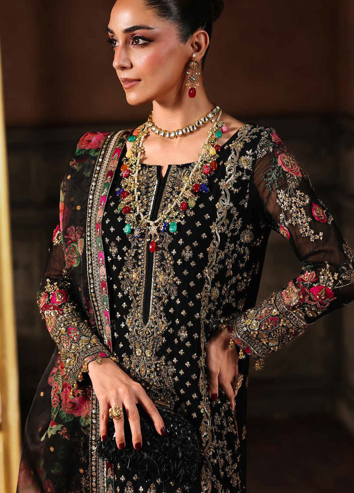 Dastan E Jashan by Charizma Embroidered Chiffon Suits Unstitched 4 Piece CRZ25DF DJW5-05 - Formals Collection