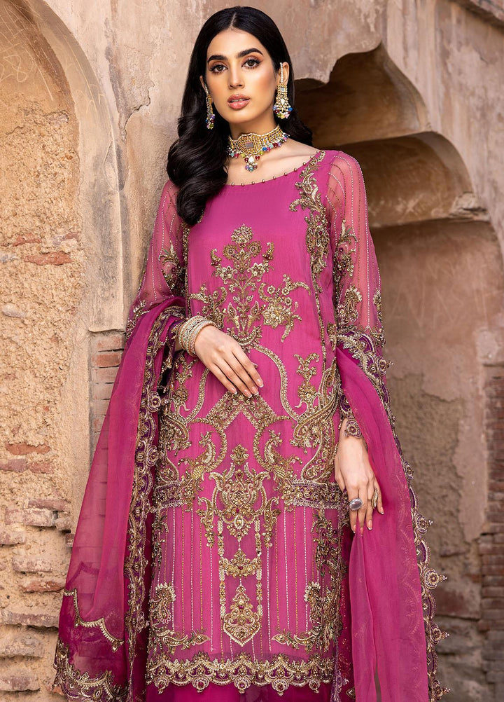 Dastan-e-Jashan By Charizma Embroidered Chiffon Suits Unstitched 4 Piece CRZ23DJ DJW.23.05 - Luxury Collection
