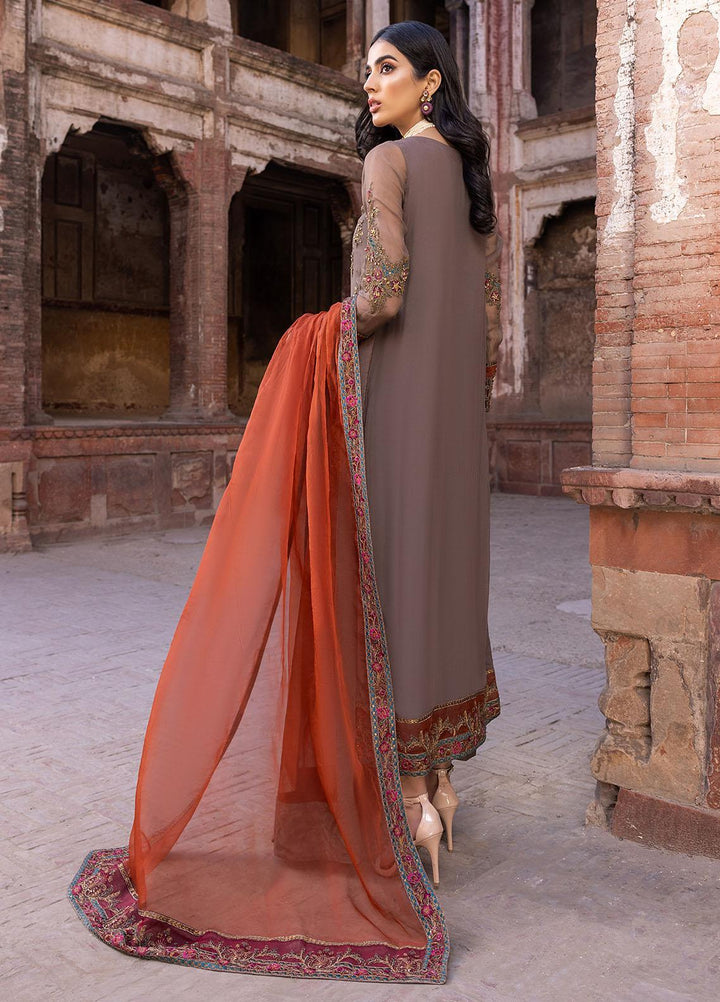 Dastan-e-Jashan By Charizma Embroidered Chiffon Suits Unstitched 4 Piece CRZ23DJ DJW.23.08 - Luxury Collection