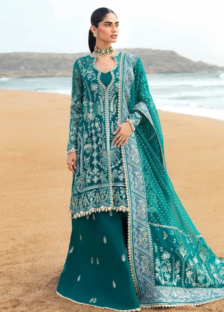 Dastangoi by Afrozeh Embroidered Suits Unstitched 3 Piece AF24DG AWE-02 Firdaus - Formal Collection