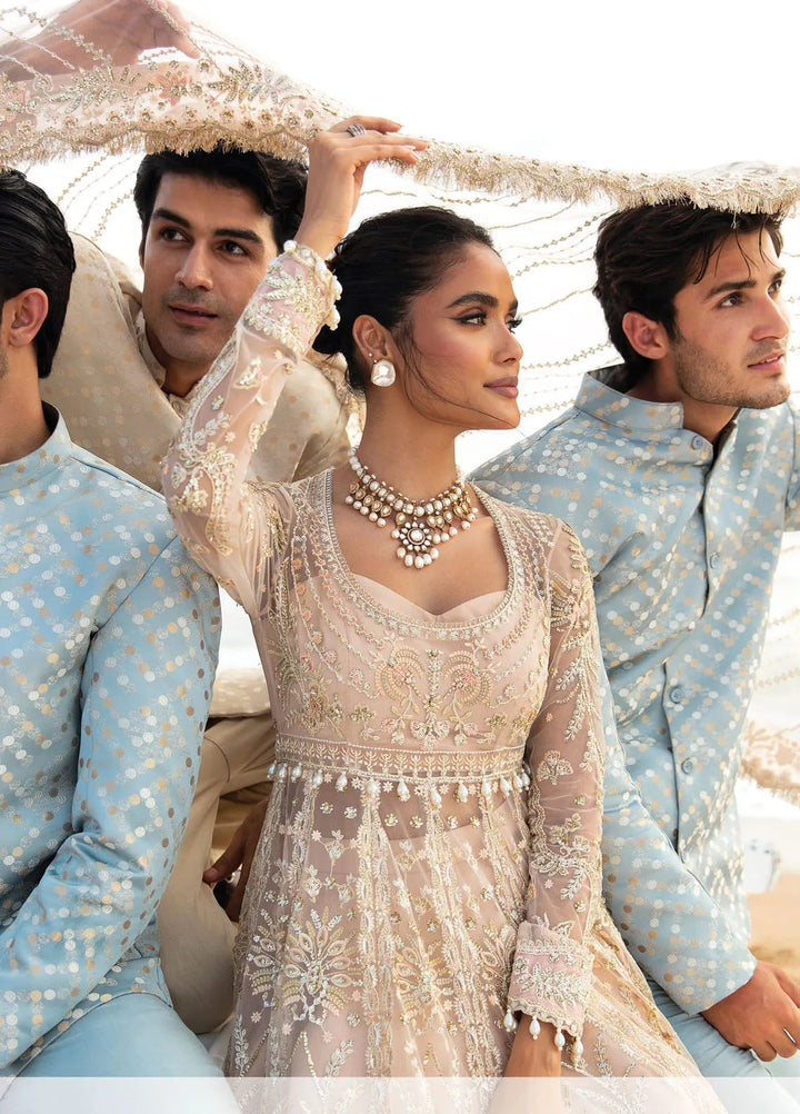 Dastangoi by Afrozeh Embroidered Suits Unstitched 3 Piece AF24DG AWE-07 Afsheen - Formal Collection