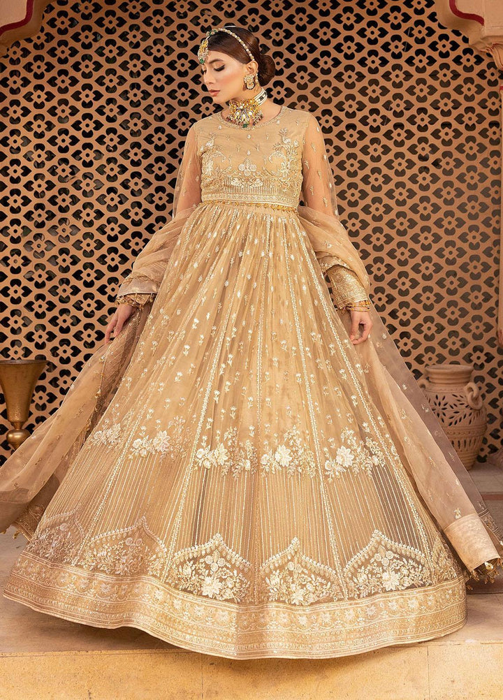 Dastgah By Neeshay Embroidered Net Suits Unstitched 3 Piece NSH24DG Noor - Festive Collection