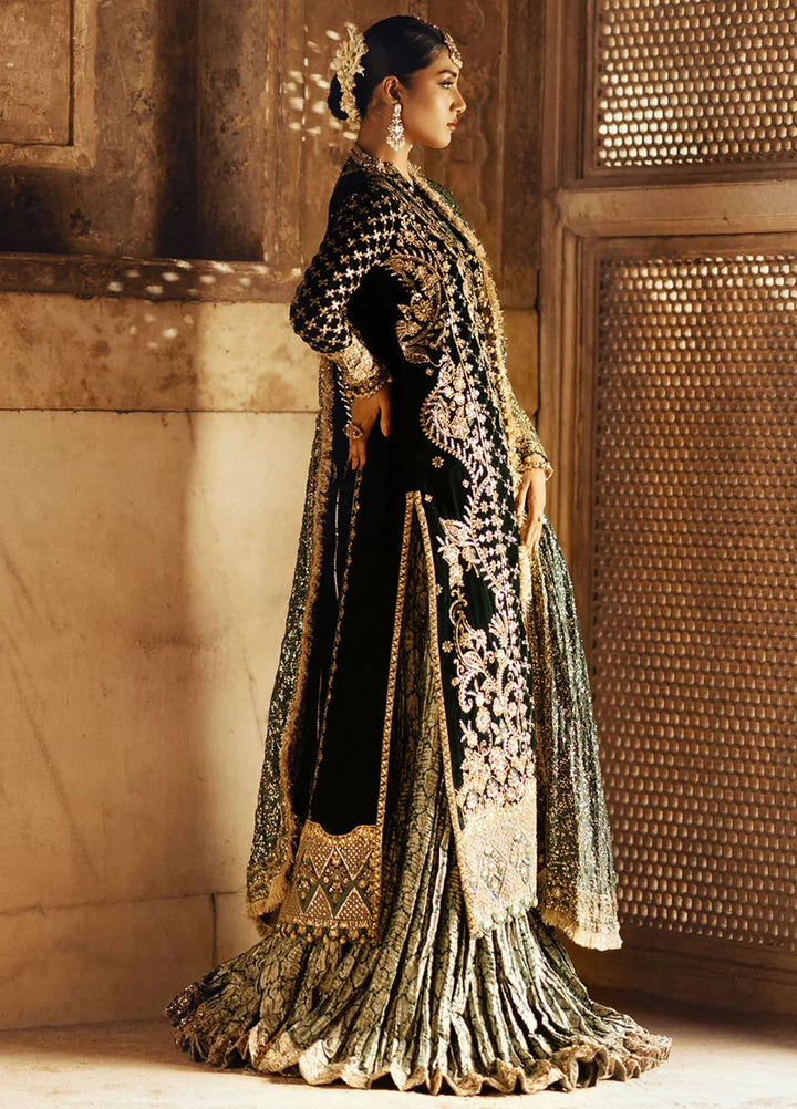 Dastoor by Aik Atelier Embroidered Velvet Suit Unstitched 3 Piece AIK24DV D-02 - Formals Collection